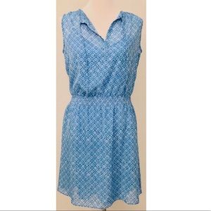 Ralph Lauren Blue Floral Slip Summer Dress